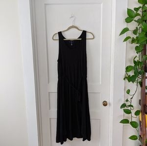 Belted tank dress